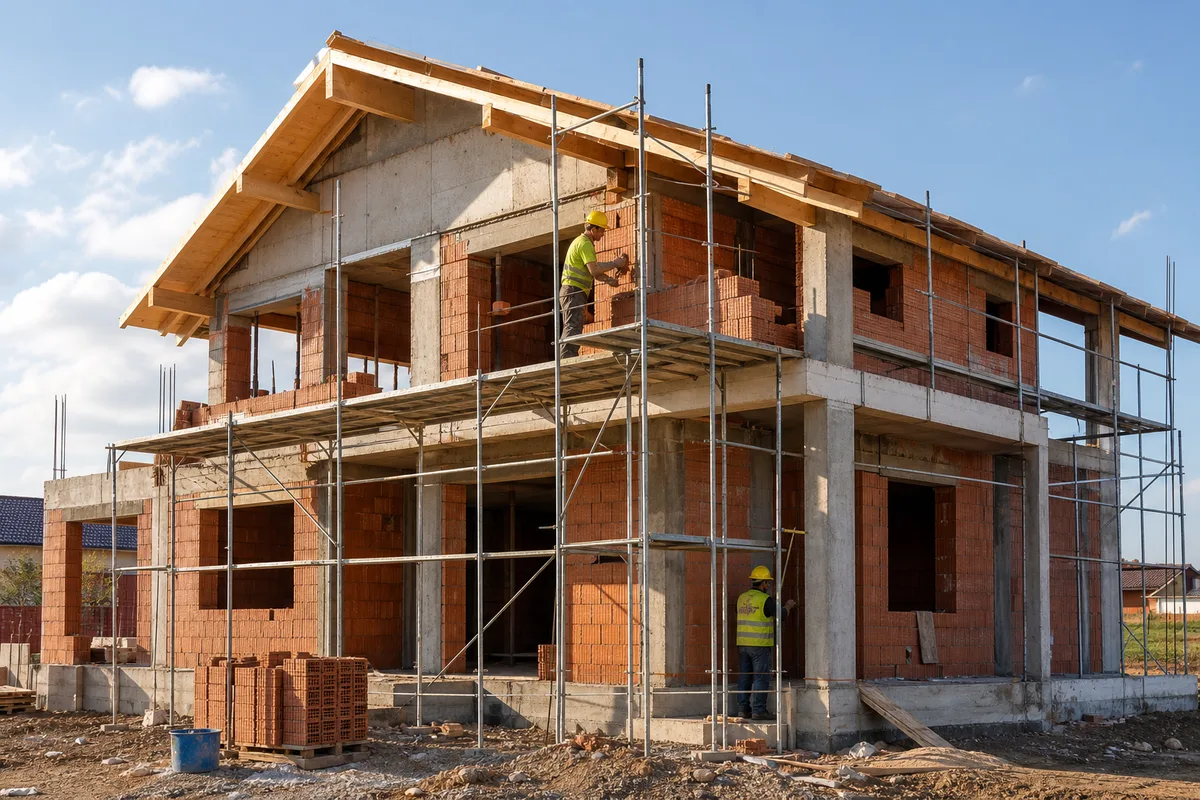 3. Structura și zidăria — exemplu pentru un proiect din Cireșu