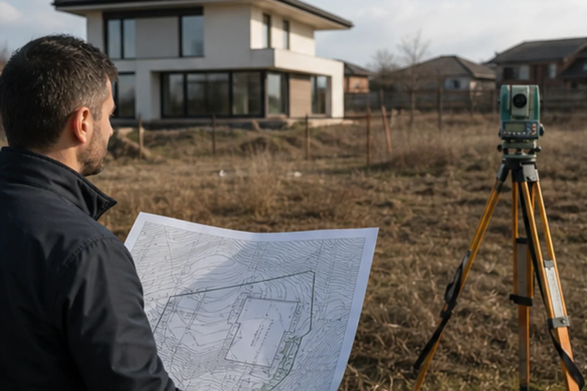 Tema de proiectare și analiza terenului pentru proiectarea unei case în Giroc — etapă de execuție