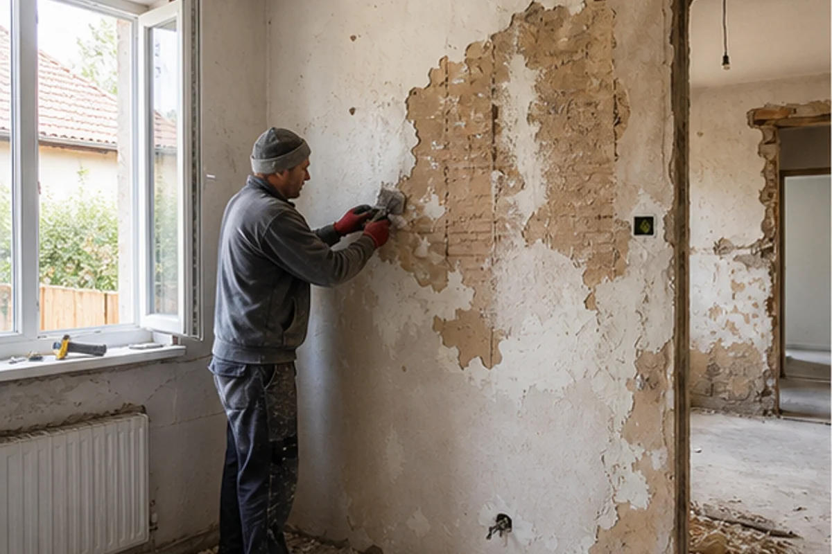 Evaluarea și desfacerile controlate pentru renovarea unei case în Timișoara — etapă de execuție
